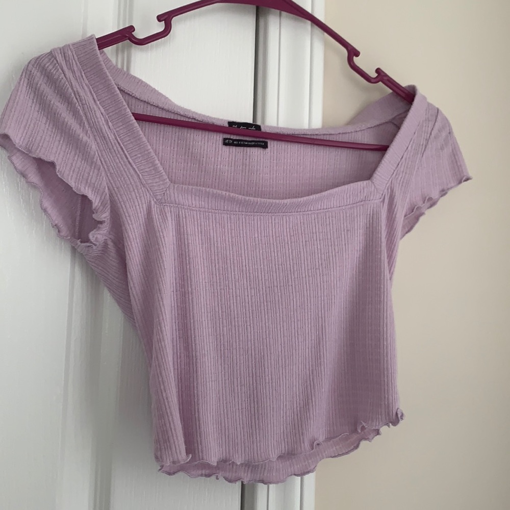 lavender urban outfitters top